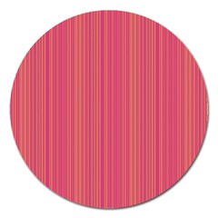 Elegant Lines Magnet 5  (round) by Valentinaart