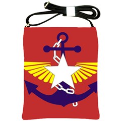 Flag Of The Myanmar Armed Forces Shoulder Sling Bags by abbeyz71