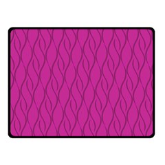 Magenta Pattern Double Sided Fleece Blanket (small)  by Valentinaart