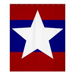 Flag Of The Bureau Of Special Operations Of Myanmar Army Shower Curtain 60  X 72  (medium)  by abbeyz71