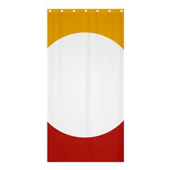 Flag Of Myanmar Shan State Shower Curtain 36  X 72  (stall)  by abbeyz71