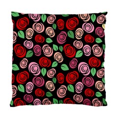 Red And Pink Roses Standard Cushion Case (two Sides) by Valentinaart