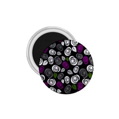 Purple Roses Pattern 1 75  Magnets by Valentinaart