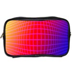 Grid Diamonds Figure Abstract Toiletries Bags 2-Side Back