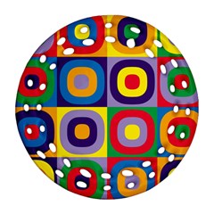 Kandinsky Circles Ornament (round Filigree)