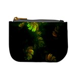 Light Fractal Plants Mini Coin Purses Front