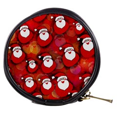 Seamless Santa Tile Mini Makeup Bags by Nexatart