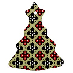 Seamless Tileable Pattern Design Ornament (christmas Tree)  by Nexatart