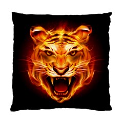 Tiger Standard Cushion Case (two Sides) by Nexatart