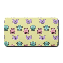 Animals Pastel Children Colorful Medium Bar Mats by Nexatart