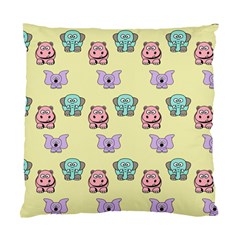 Animals Pastel Children Colorful Standard Cushion Case (two Sides) by Nexatart