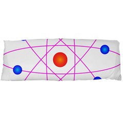 Atom Model Vector Clipart Body Pillow Case (dakimakura)