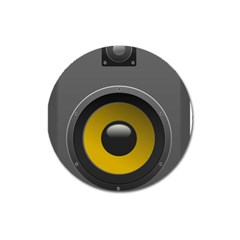 Audio Loadspeaker Activ Magnet 3  (round) by Nexatart