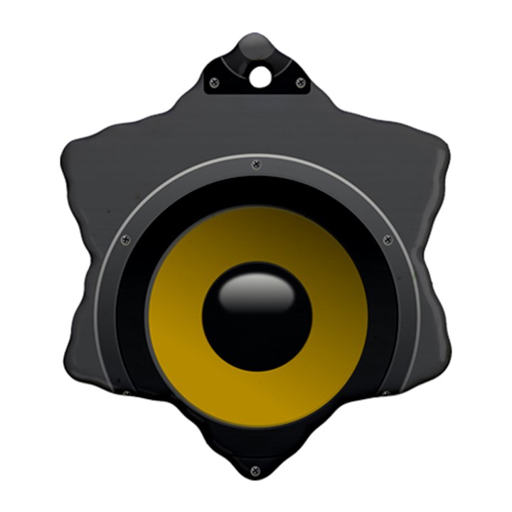 Audio Loadspeaker Activ Ornament (Snowflake)