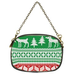 Christmas Jumper Pattern Chain Purses (one Side)  by Nexatart