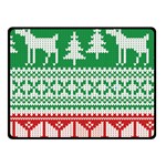 Christmas Jumper Pattern Fleece Blanket (Small) 50 x40  Blanket Front