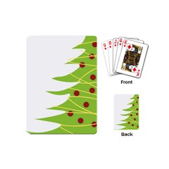 Christmas Tree Christmas Playing Cards (mini) 