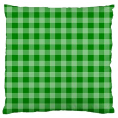 Gingham Background Fabric Texture Standard Flano Cushion Case (one Side) by Nexatart