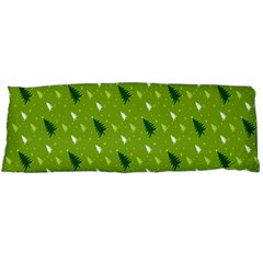 Green Christmas Tree Background Body Pillow Case (dakimakura)