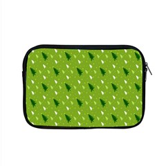 Green Christmas Tree Background Apple Macbook Pro 15  Zipper Case by Nexatart