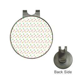 Fruit Pattern Vector Background Hat Clips With Golf Markers by Nexatart