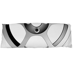 Car Wheel Chrome Rim Body Pillow Case (dakimakura) by Nexatart