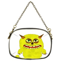 Monster Troll Halloween Shudder Chain Purses (two Sides)  by Nexatart