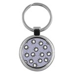Rocket Ship Wallpaper Background Key Chains (Round)  Front