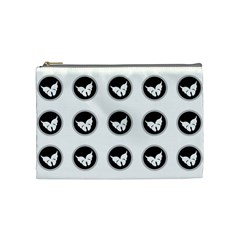 Butterfly Wallpaper Background Cosmetic Bag (medium) 