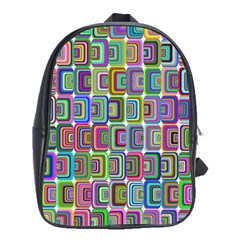 Psychedelic 70 S 1970 S Abstract School Bags (xl) 