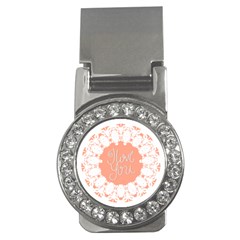 Mandala I Love You Money Clips (cz)  by Nexatart