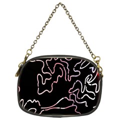 Abstract Glare Visual Art Chain Purses (two Sides) 