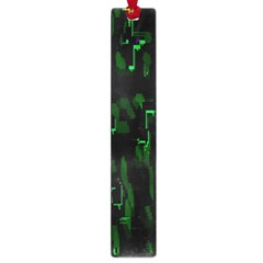 Abstract Art Background Green Large Book Marks