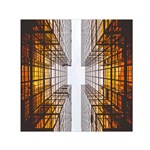 Architecture Facade Buildings Windows Small Satin Scarf (Square) Front