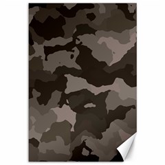 Background For Scrapbooking Or Other Camouflage Patterns Beige And Brown Canvas 12  X 18   by Nexatart