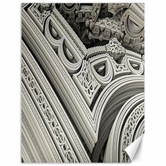 Arches Fractal Chaos Church Arch Canvas 12  X 16   by Nexatart