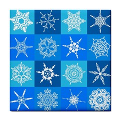 Background Blue Decoration Tile Coasters