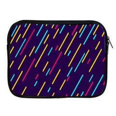 Background Lines Forms Apple Ipad 2/3/4 Zipper Cases by Nexatart