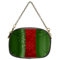 Background Christmas Chain Purses (two Sides) 