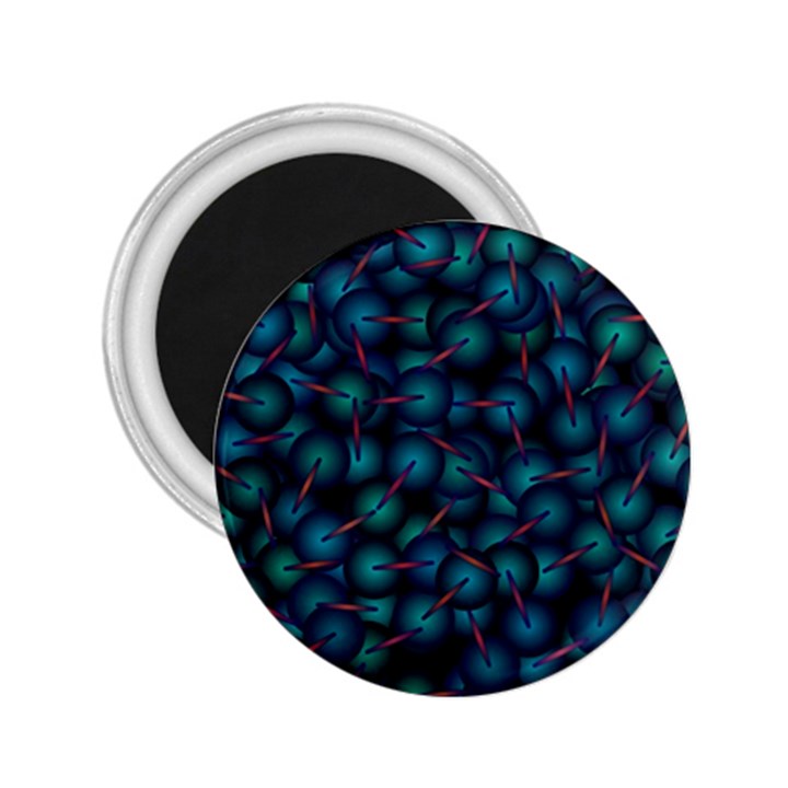 Background Abstract Textile Design 2.25  Magnets