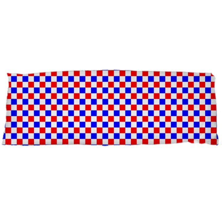 Blue Red Checkered Body Pillow Case (Dakimakura)