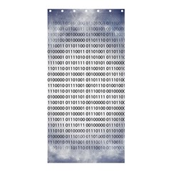 Binary Computer Technology Code Shower Curtain 36  X 72  (stall)  by Nexatart