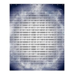 Binary Computer Technology Code Shower Curtain 60  X 72  (medium) 