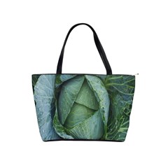 Bright Cabbage Color Dew Flora Shoulder Handbags by Nexatart
