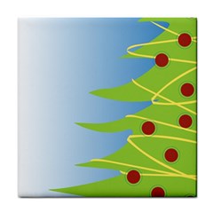 Christmas Tree Christmas Tile Coasters