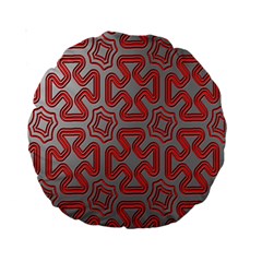 Christmas Wrap Pattern Standard 15  Premium Round Cushions by Nexatart