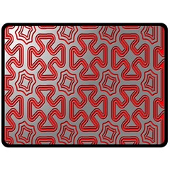 Christmas Wrap Pattern Double Sided Fleece Blanket (large)  by Nexatart