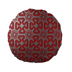 Christmas Wrap Pattern Standard 15  Premium Flano Round Cushions by Nexatart