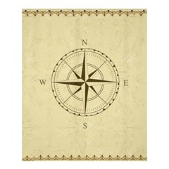 Compass Vintage South West East Shower Curtain 60  X 72  (medium)  by Nexatart