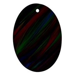 Dark Background Pattern Ornament (oval) by Nexatart